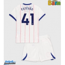 Chelsea Estevao Willian #41 Tredjedraktsett Barn 2026-27 Kortermet (+ Korte bukser)